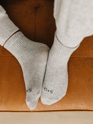 Crew Socks Basic Solid 3 Pack