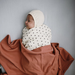 Organic Cotton Muslin Swaddle Blanket