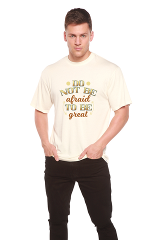 Do Not Be To Be Men's Bamboo Viscose/Organic Cotton Short Sleeve  Graphic T-Shirt