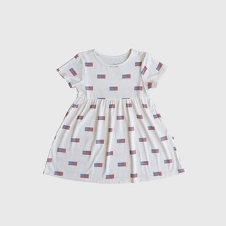 Bamboo T-Shirt Dress | Americana Ribbed