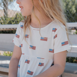 Bamboo T-Shirt Dress | Americana Ribbed