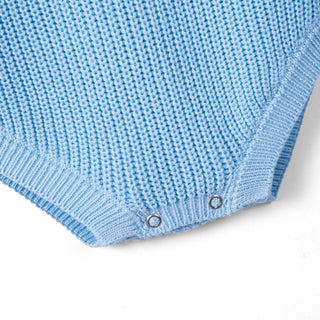 100% Cotton Classic Baby Knit Romper