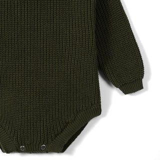 100% Cotton Classic Baby Knit Romper