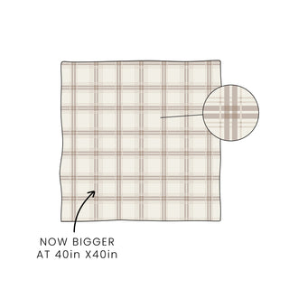 Bamboo Swaddle | Ellis Plaid