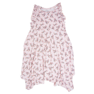 Cowhide Boots Bows Emma's Racerback Dress