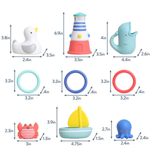 *New* Seaside Splash Gift Set™ Bath + Water Toy