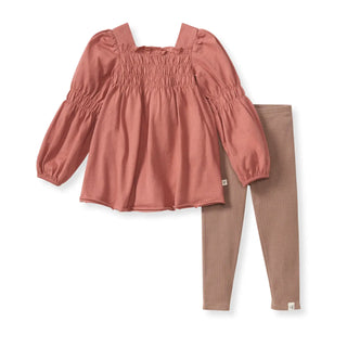Smocked Tunic Set