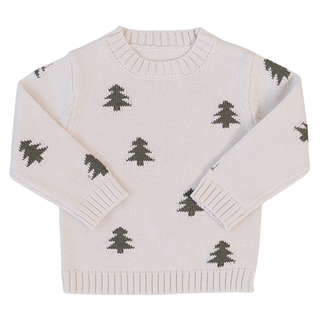 Pine Tree Knit Sweater