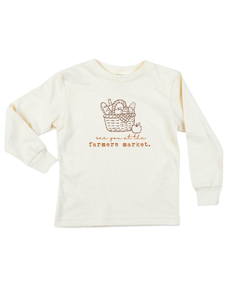 Farmers Market Organic Kids T-Shirt Long Sleeve