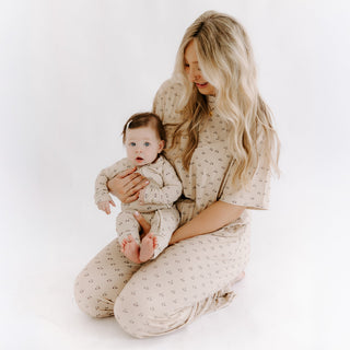Women's Boxy Tee Lounge Set | Flora