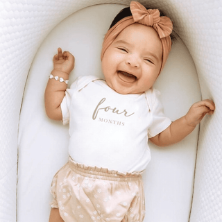 monthly milestone gift set | taupe
