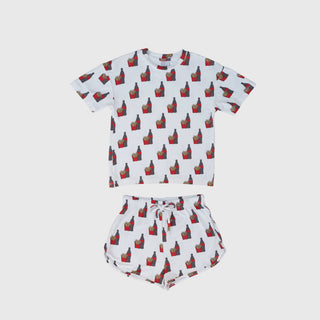 Girl's Bamboo Short Set | Fries & Cola