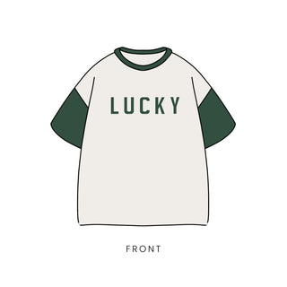 Adult Cotton Tee | Lucky