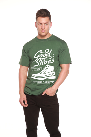 Good Shoes Men's Bamboo Viscose/Organic Cotton Short Sleeve Graphic T-Shirt