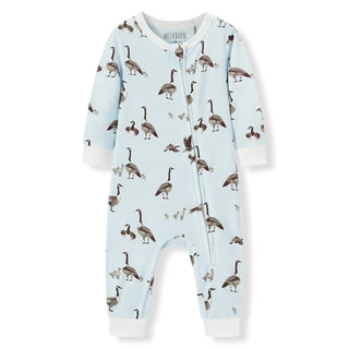 Goose Luxe Stretch Zipper Pajama
