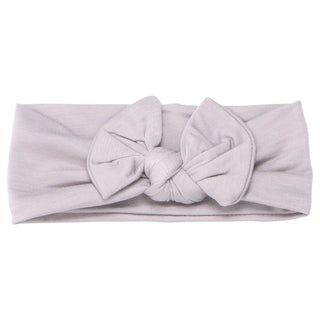 Harbor Mist Knotted Headband (Taupe)