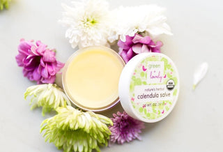 Nature's Herbal Calendula Salve, Lavender Chamomile - Eczema Cream - Multi-use Skin Cream, 2 oz