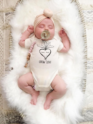 Grow Love Organic Cotton Baby Bodysuit