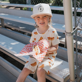 Bamboo Short Set | Hot Dogs