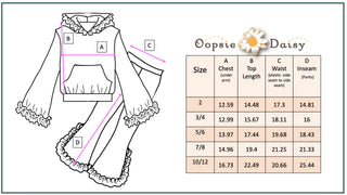 Teal Bow Lucy Hooded Set