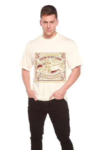 Hot Rod Men's Bamboo Viscose/Organic Cotton Short Sleeve Graphic T-Shirt