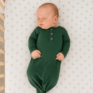 Hunter Green Knotted Gown