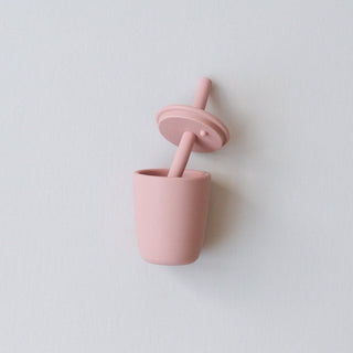 Mini Straw Cup - Silicone Straw Cup for Babies & Young Toddles