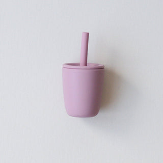 Mini Straw Cup - Silicone Straw Cup for Babies & Young Toddles