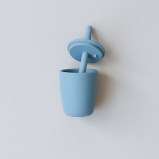 Mini Straw Cup - Silicone Straw Cup for Babies & Young Toddles