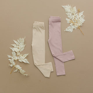 Ribbed Bamboo Leggings - more colors
