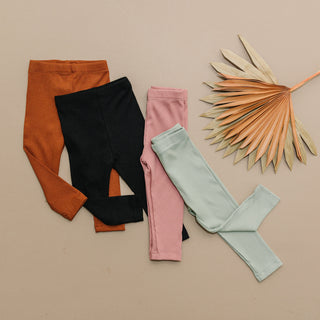 Ribbed Bamboo Leggings - more colors