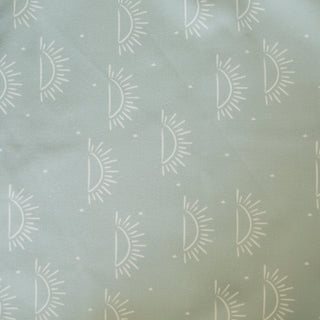 Sage Green Suns IKEA Antilop Highchair Cushion Cover - Wipeable, Highchair Accessories