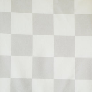 Wipeable Highchair Cushion for Stokke Tripp Trapp: Neutral Checkered Cover