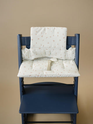 Cherry Cushion for the Stokke Tripp Trapp Highchair - Wipeable Cover - Baby Highchair Accessories
