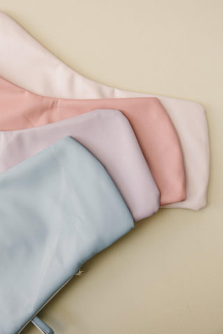 Blush Pink Vegan Leather IKEA Antilop Cushion Cover