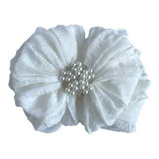 Pearl Ruffled Headband