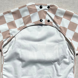 The Grayson Long Sleeve Bib - Strawberry Patch