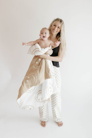 Plush Blanket  | Original Just Smile