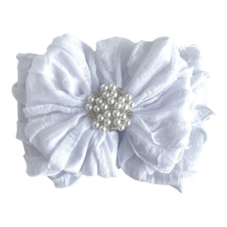 Pearl Ruffled Headband