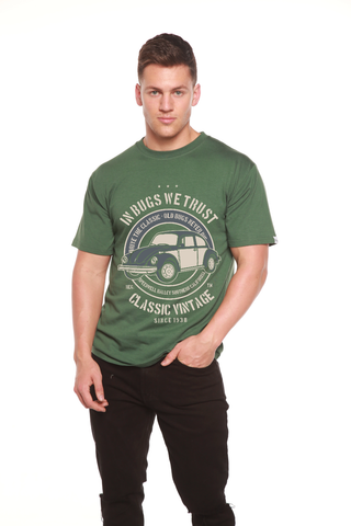 In Bugs We Men's Bamboo Viscose/Organic Cotton Short Sleeve Graphic T-Shirt