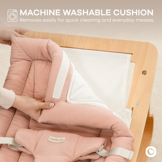 Baby Rocker for Ages 0-24 Months in Blush