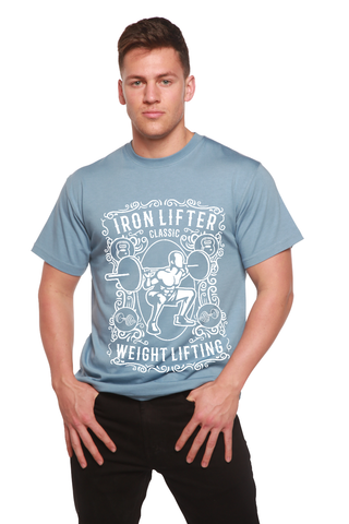 Iron Lifter Men's Bamboo Viscose/Organic Cotton Short Sleeve Graphic T-Shirt