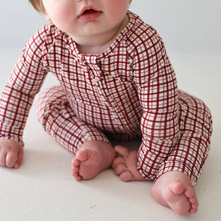 Bamboo Zip Pajamas | Window Pane