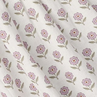 Organic Hair Bow Clip - Lavender