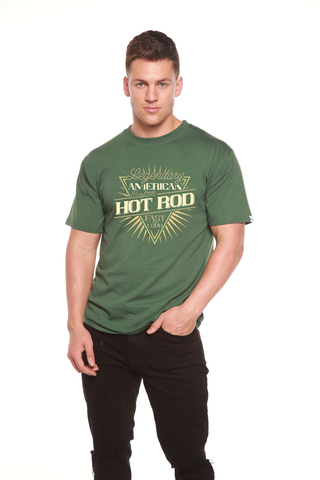 Legendary American Men's Bamboo Viscose/Organic Cotton Short Sleeve Graphic T-Shirt