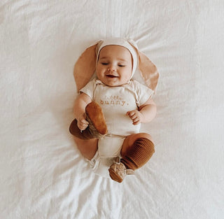Little Bunny Organic Baby Bodysuit