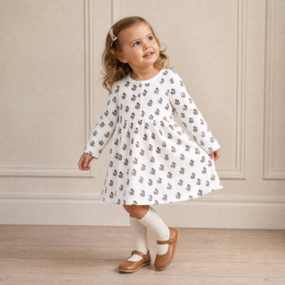 Organic Buttoned Dress - Loom