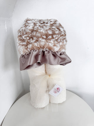Lovely Leopard | Luxe Hooded Baby Bath Towel