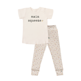 short sleeve pajama set | main squeeze
