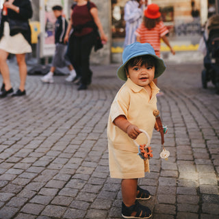 Linen Pacifier Clip 2-Pack